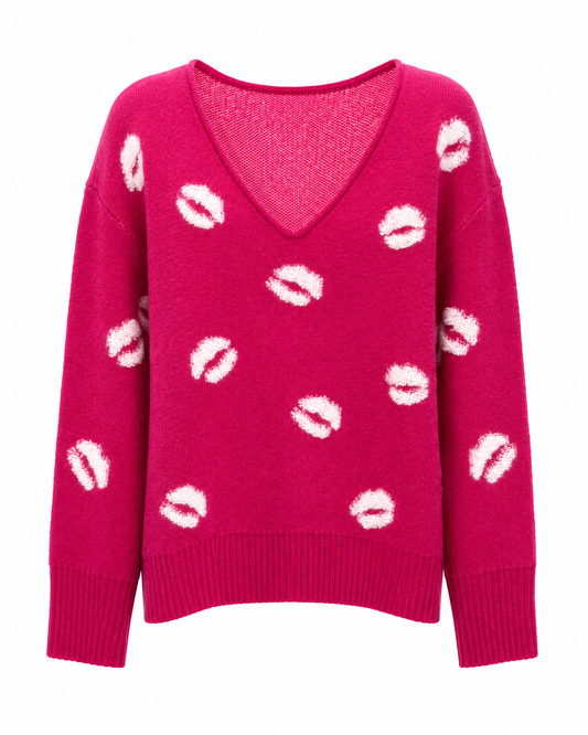 Ninette kisses dark pink