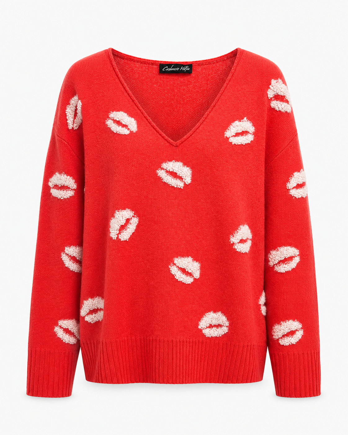 Ninette kisses red